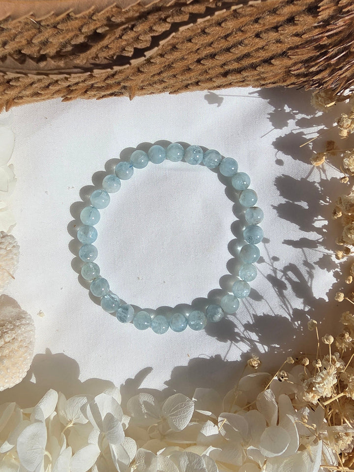 Aquamarine Bracelet - 6mm