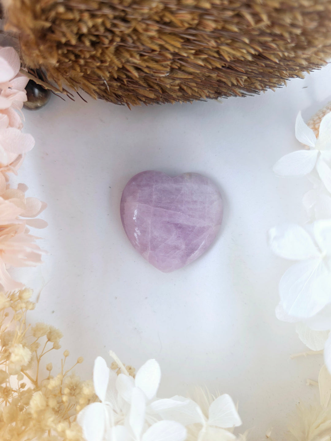 Kunzite Heart