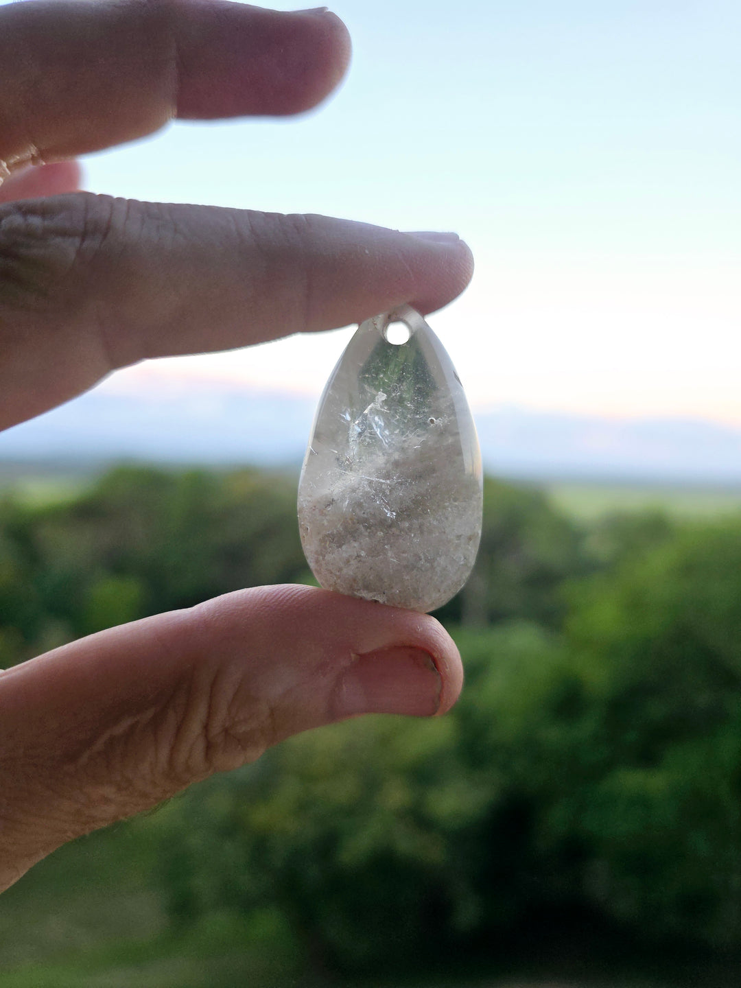 Phantom Quartz Pendant