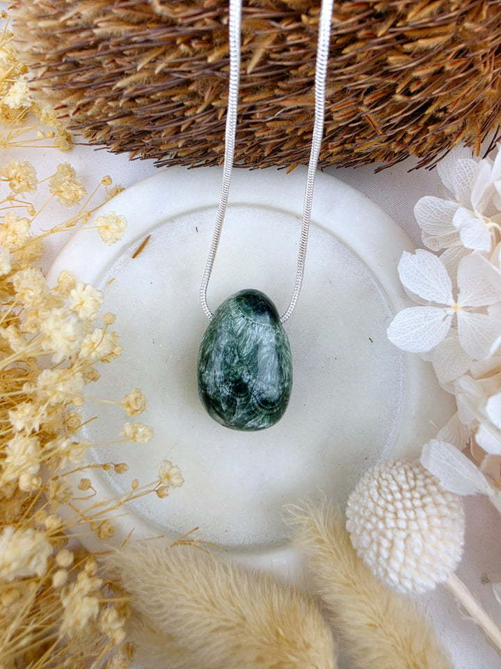 Seraphinite Pendant