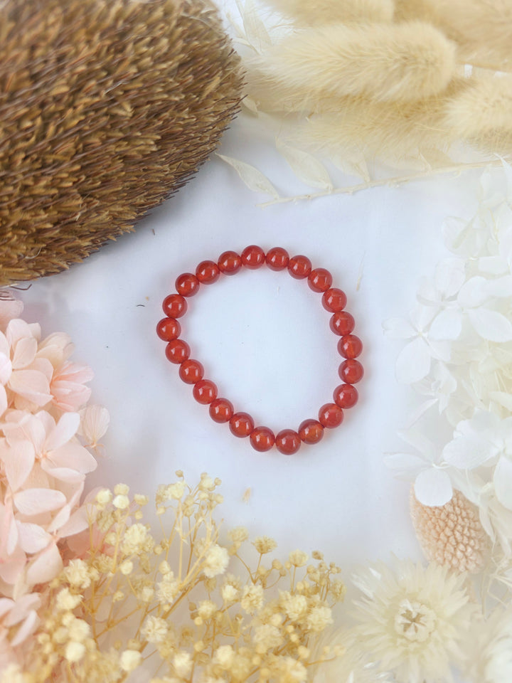 Carnelian Bracelet - 8mm #2