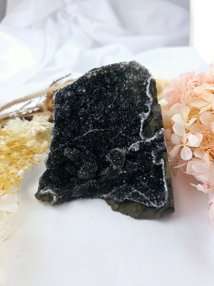 Amethyst Black Cluster