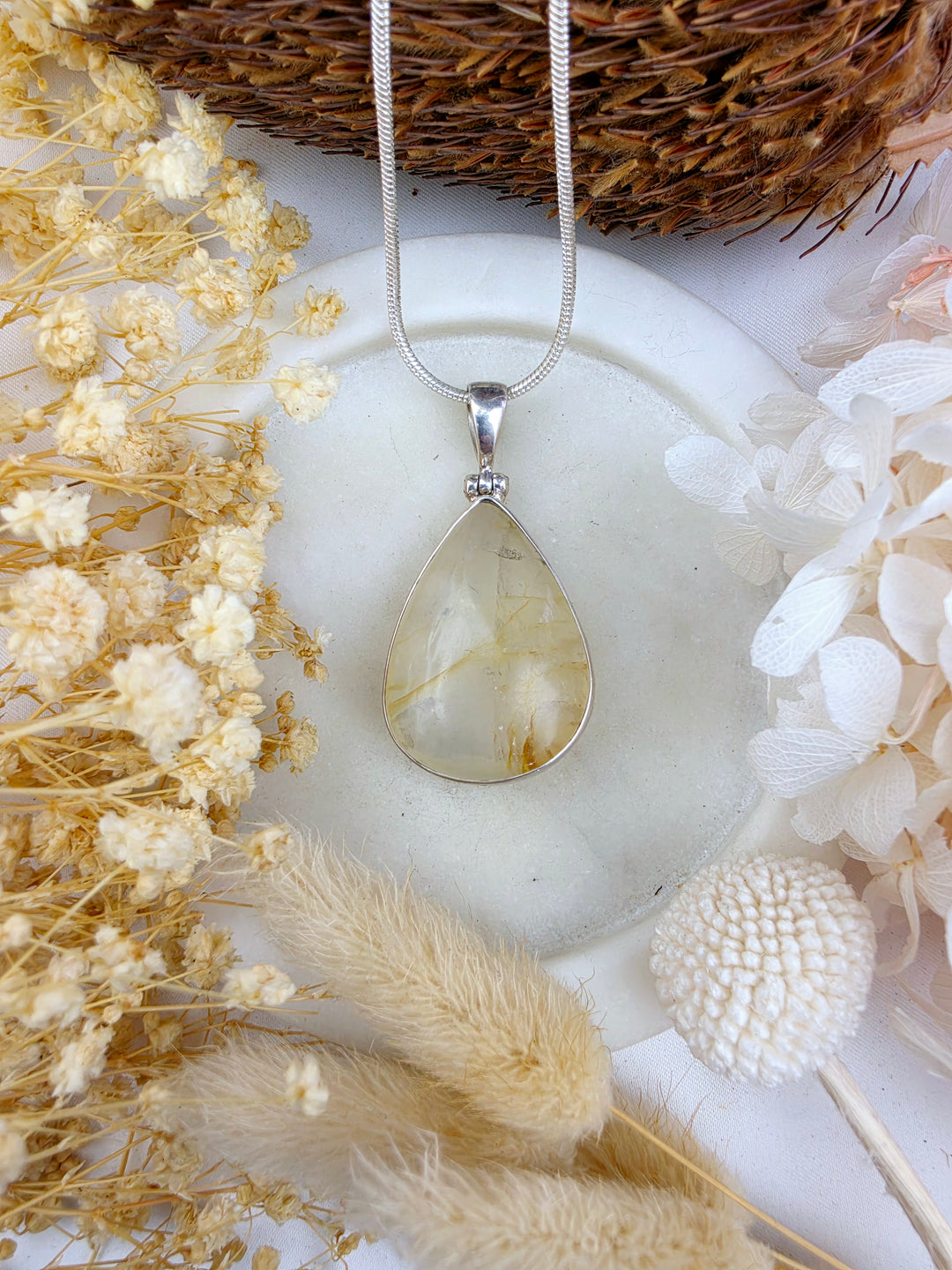 Golden Healer Silver Pendant - Golden Healing