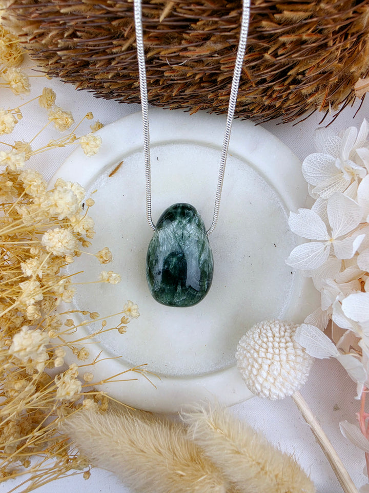 Seraphinite Pendant