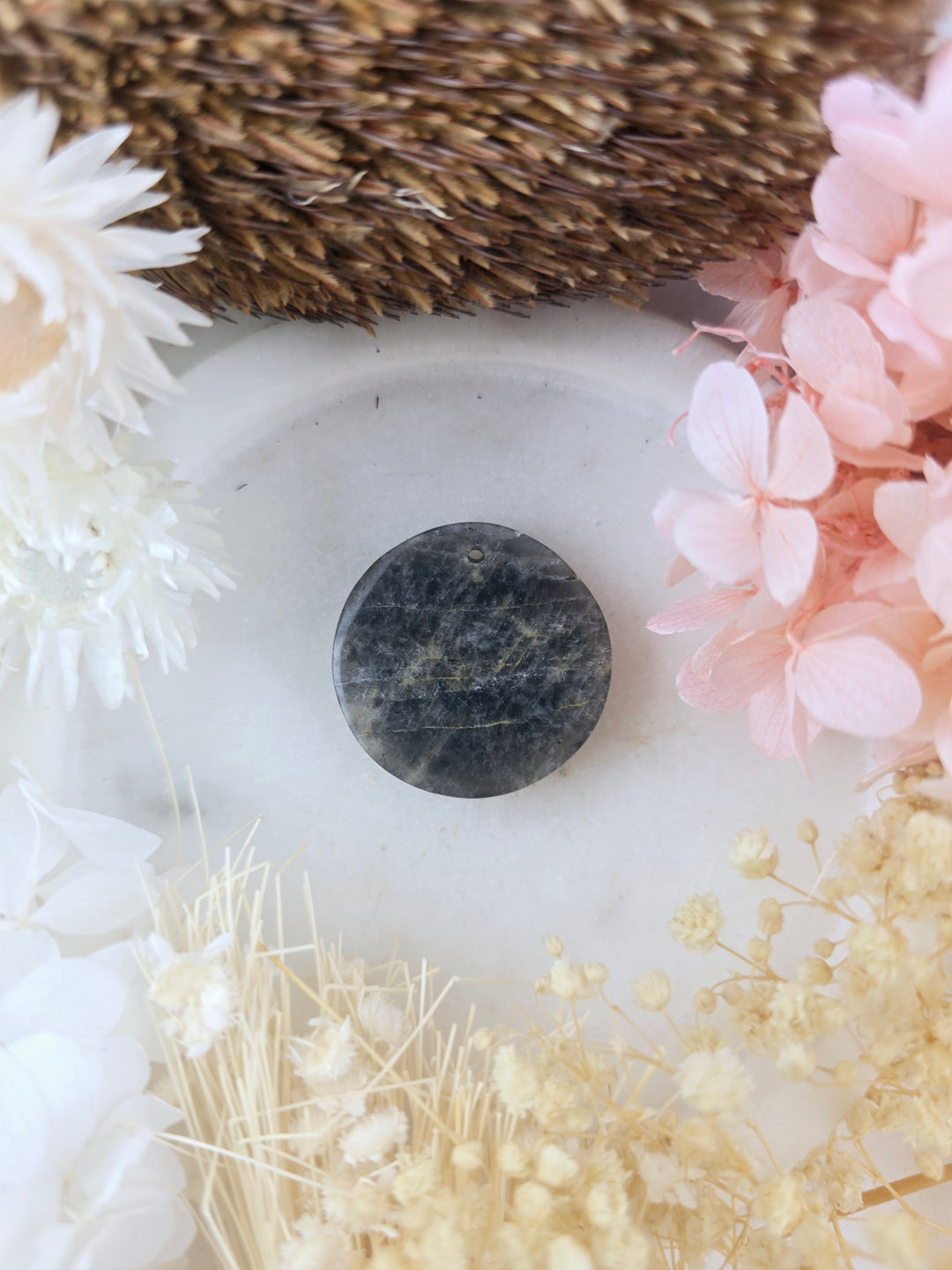Black Moonstone Pendant