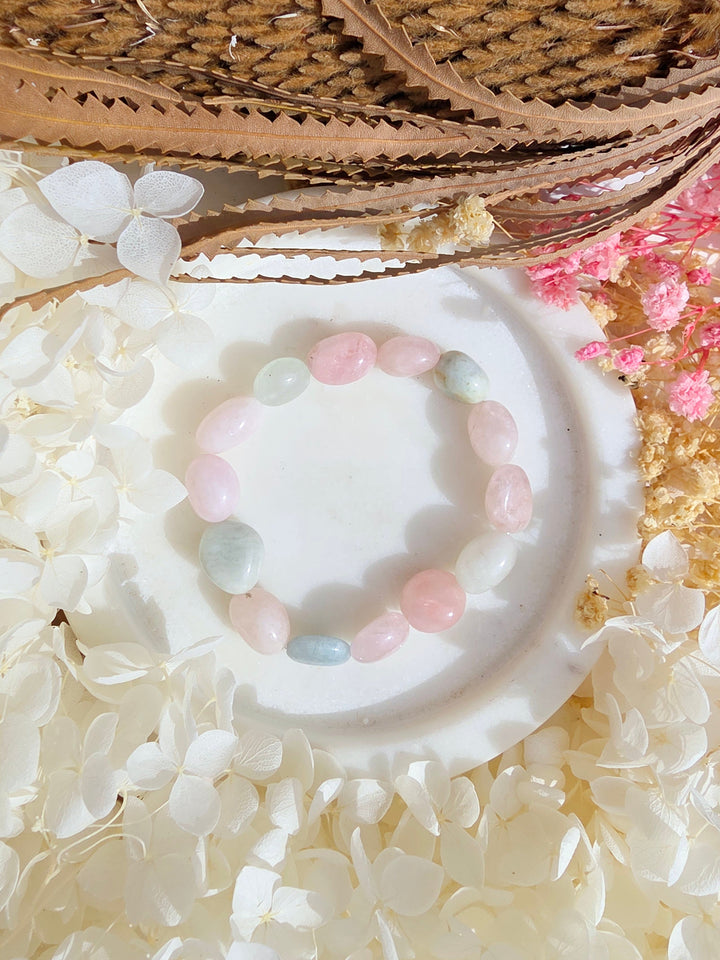 Morganite Bracelet - 8/10mm