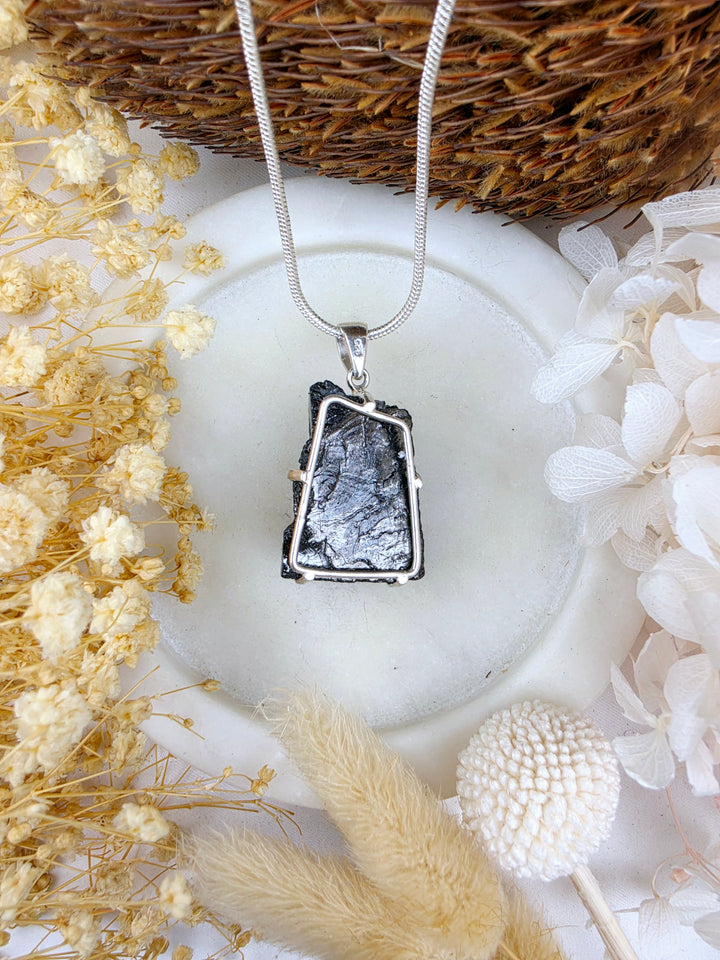 Elite Shungite Silver Pendant - The Protective Shield