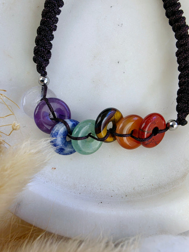 The Chakra Journey Bracelet - Adjustable