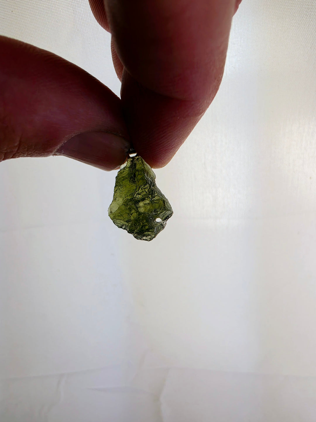 Moldavite Silver Pendant — Manifest & Transform