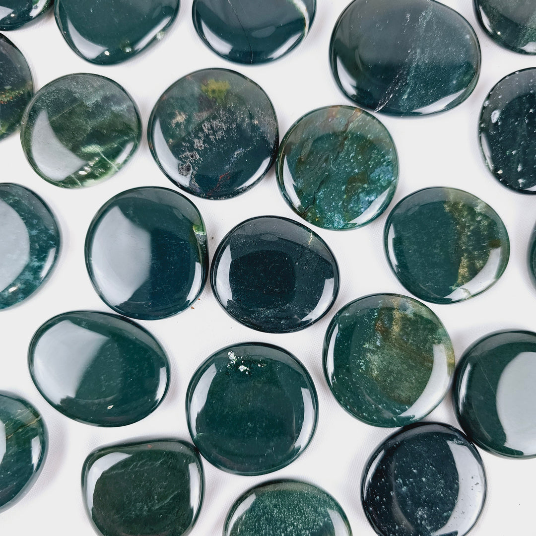 Bloodstone Jasper Flat Stone