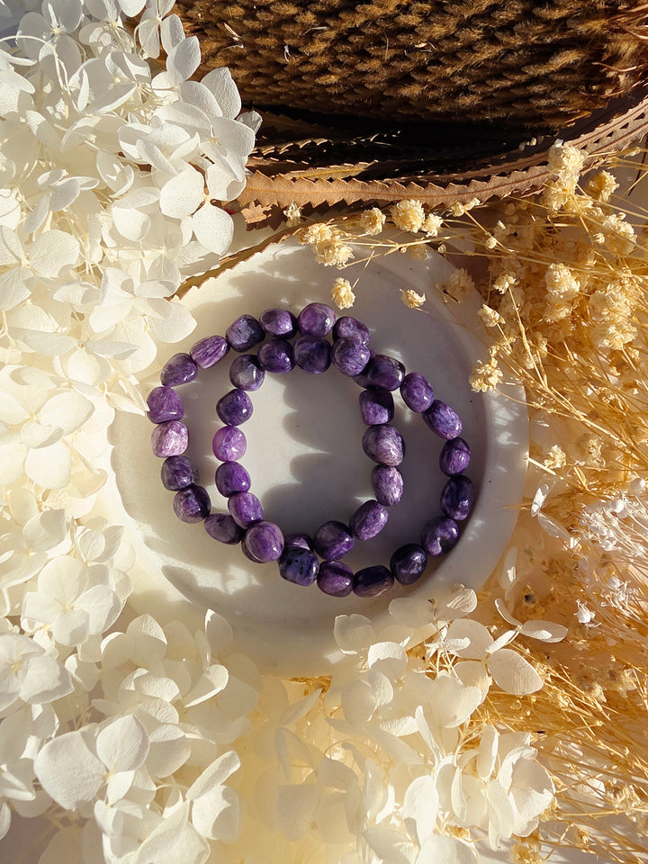 Charoite Bracelet - 8/12mm