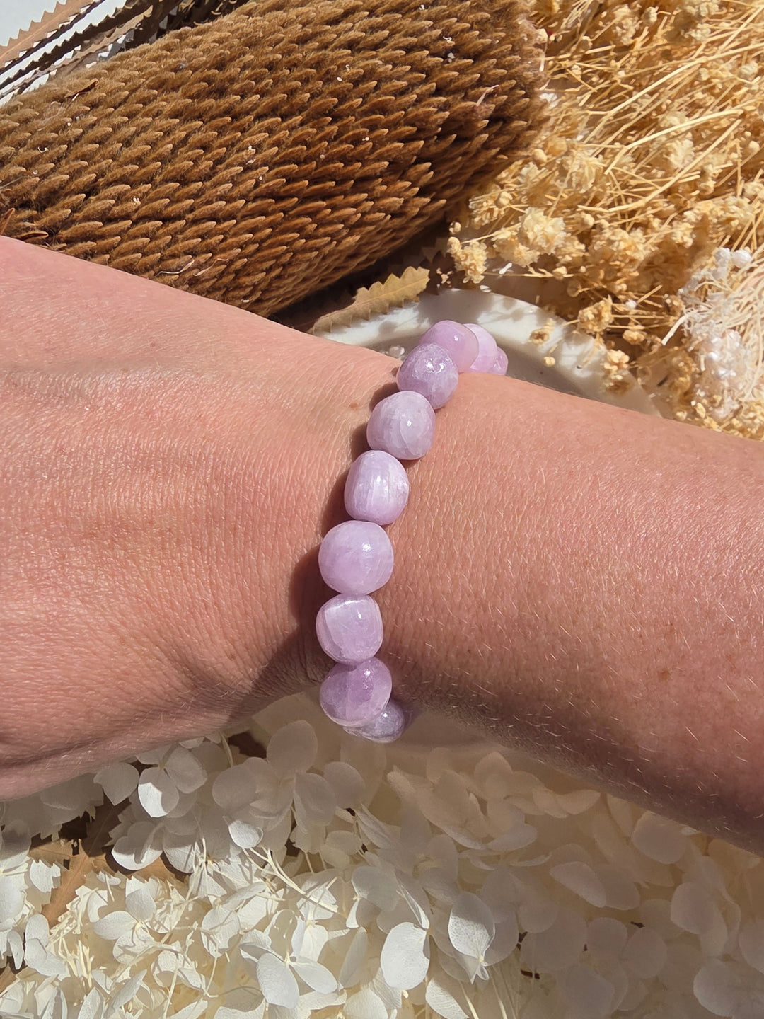 Kunzite Bracelet - 8/10mm