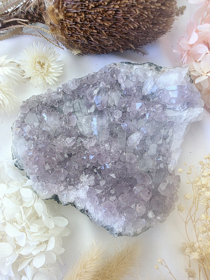 Amethyst Elestial Cluster