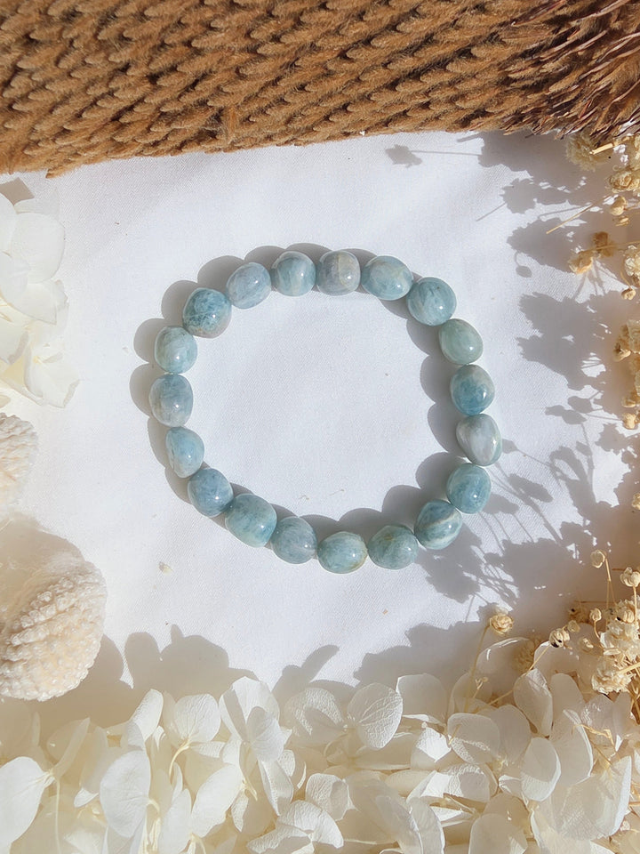 Aquamarine Bracelet - 8/12mm