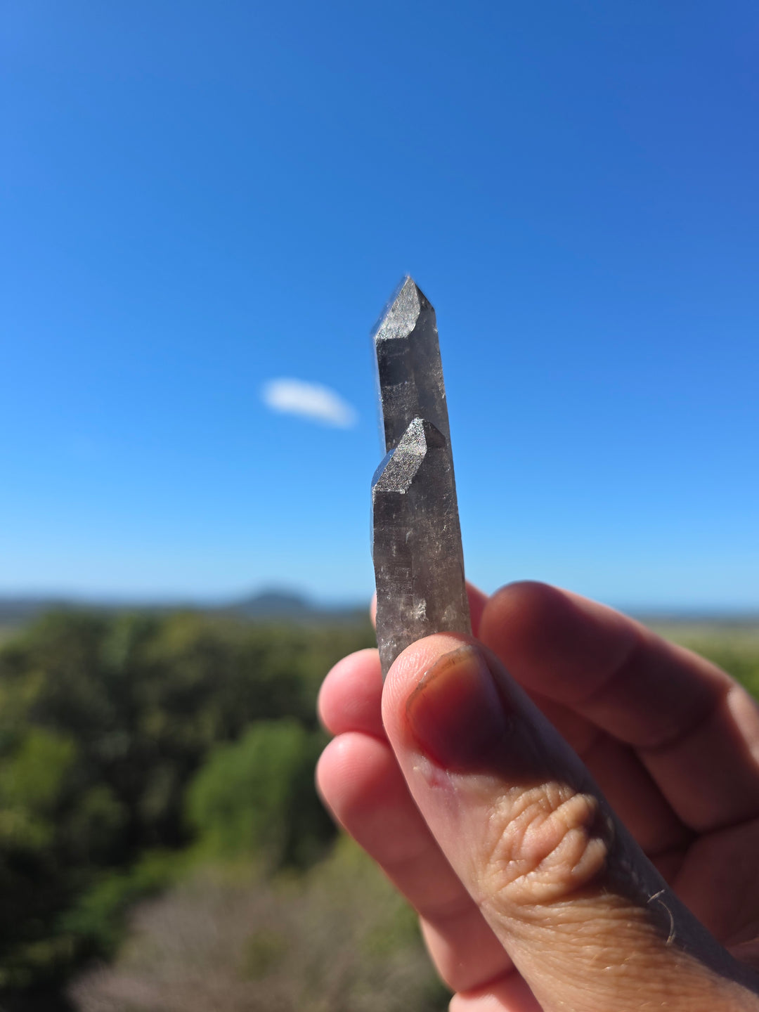 Lemurian Smoky Quartz
