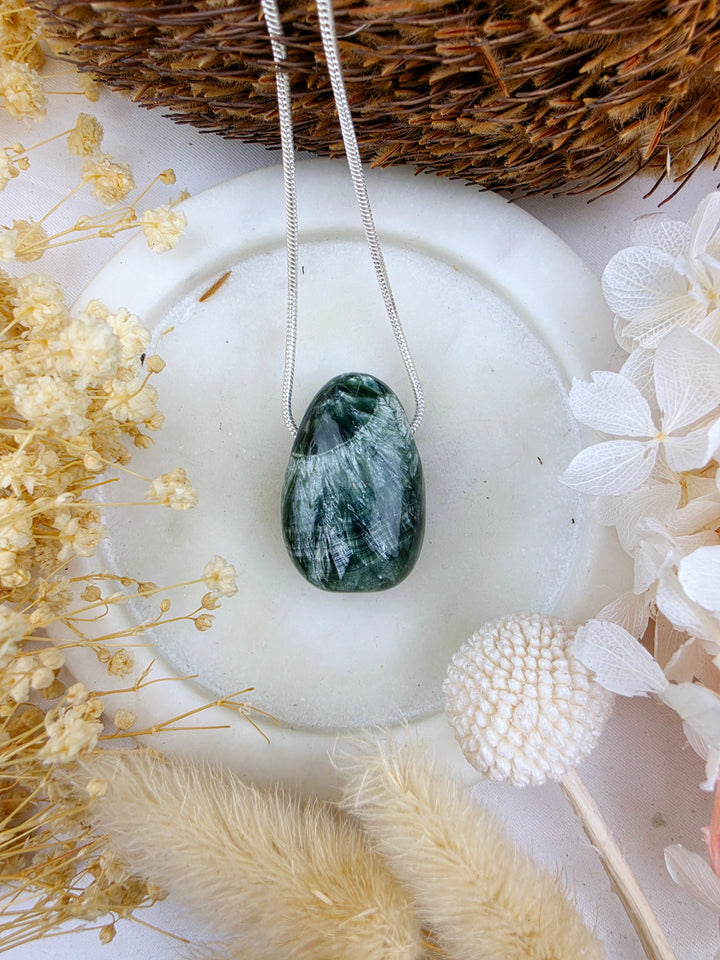 Seraphinite Pendant