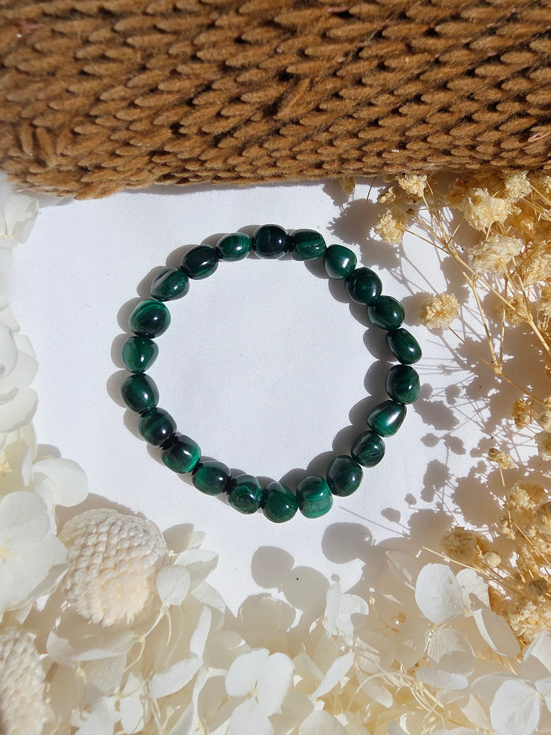 Malachite Bracelet - 6/8mm