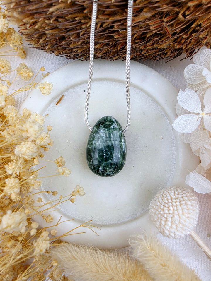 Seraphinite Pendant