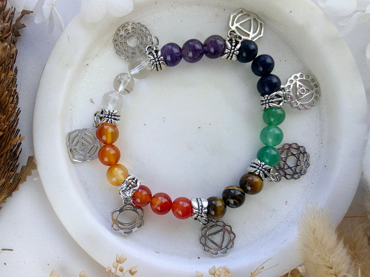 Sacred Chakra Charm Bracelet