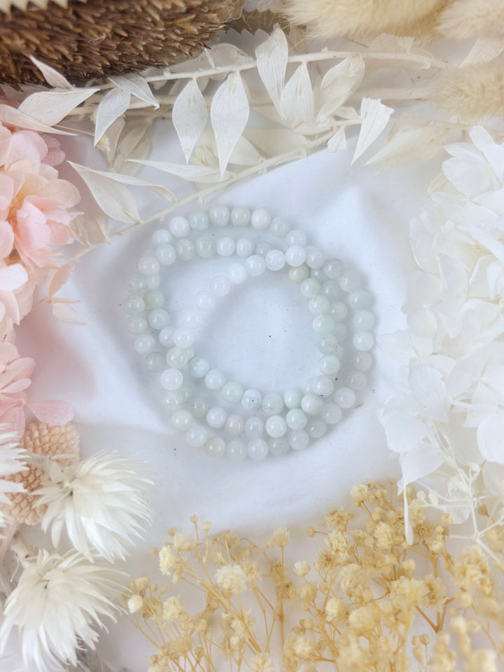 Aquamarine Bracelets -  6mm #2