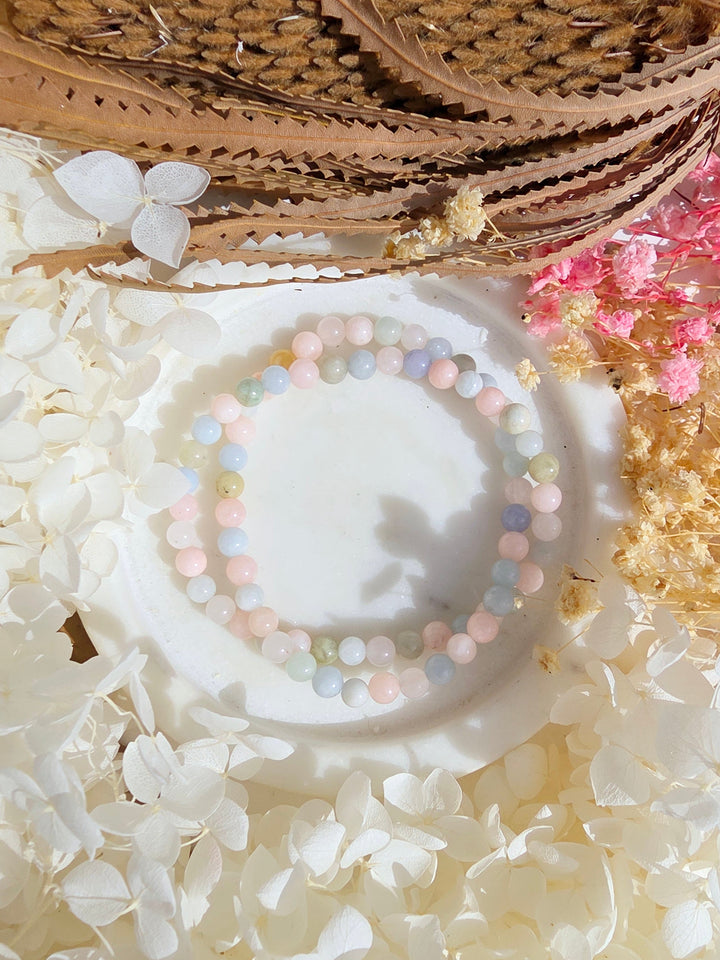 Morganite Bracelet - 6mm