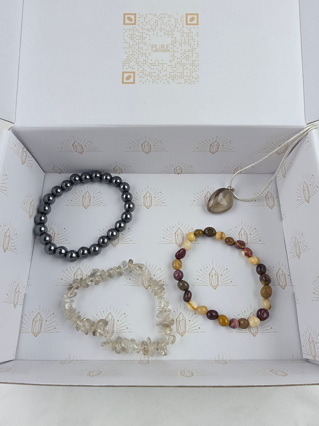 Feel Grounded Bracelets and Pendant — The Earth Set