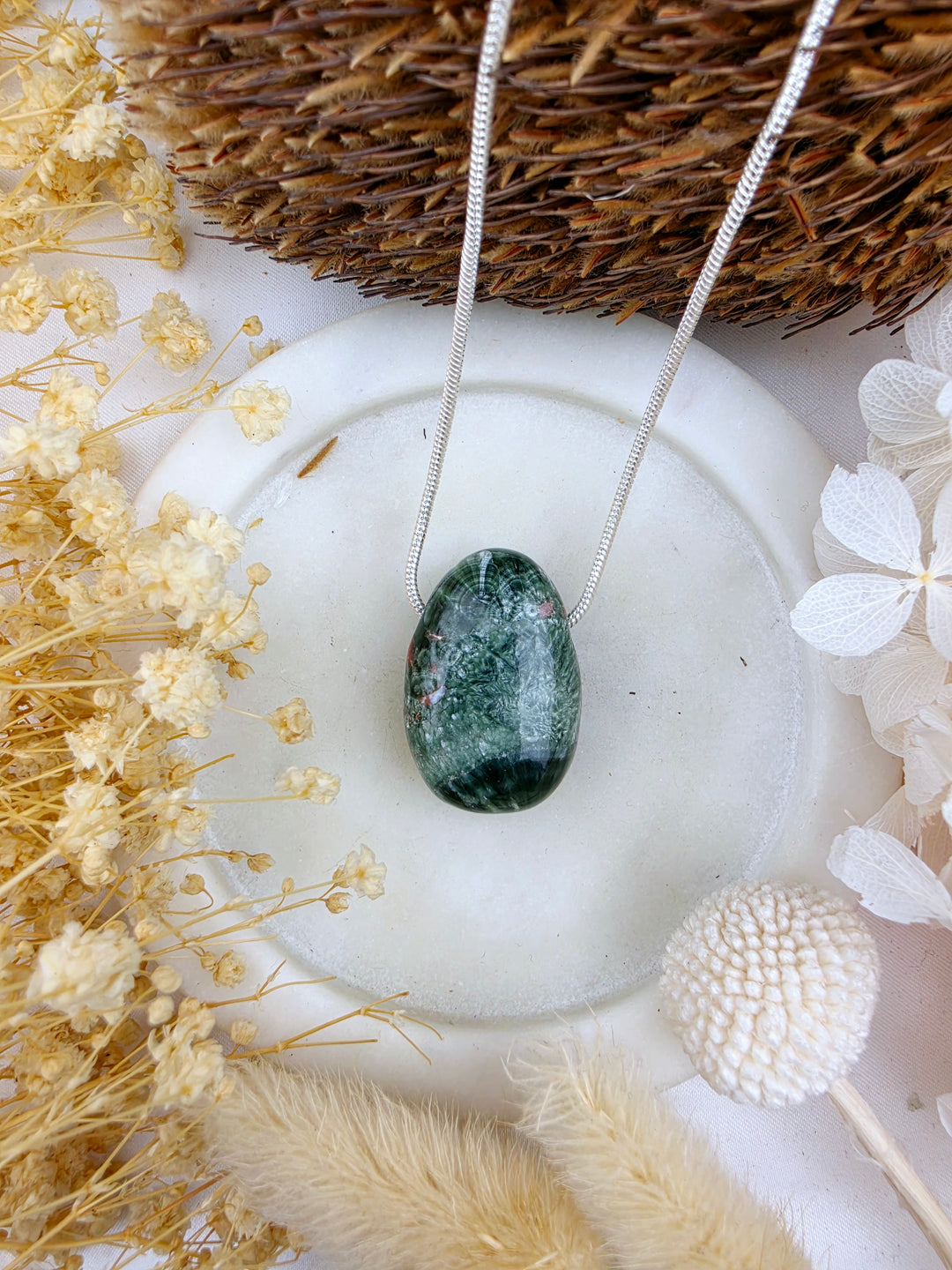 Seraphinite Pendant