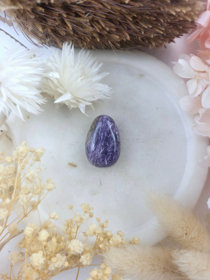 Charoite Tumbled Pendant