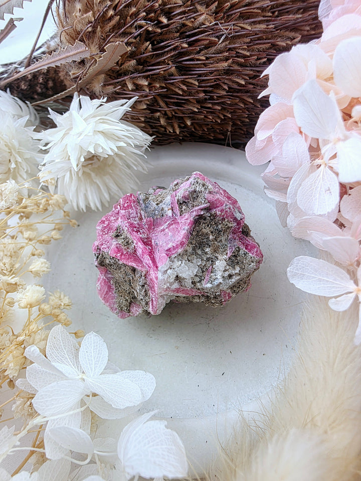 Rhodonite Natural Cluster