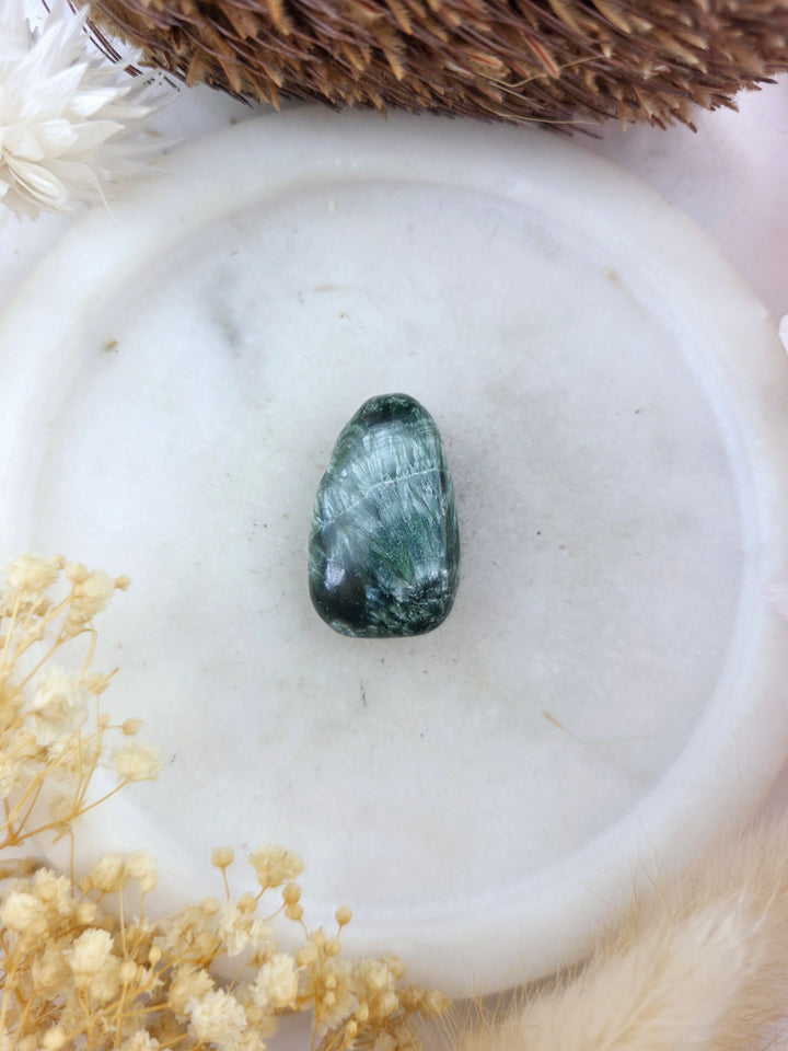 Seraphinite Tumbled Pendant