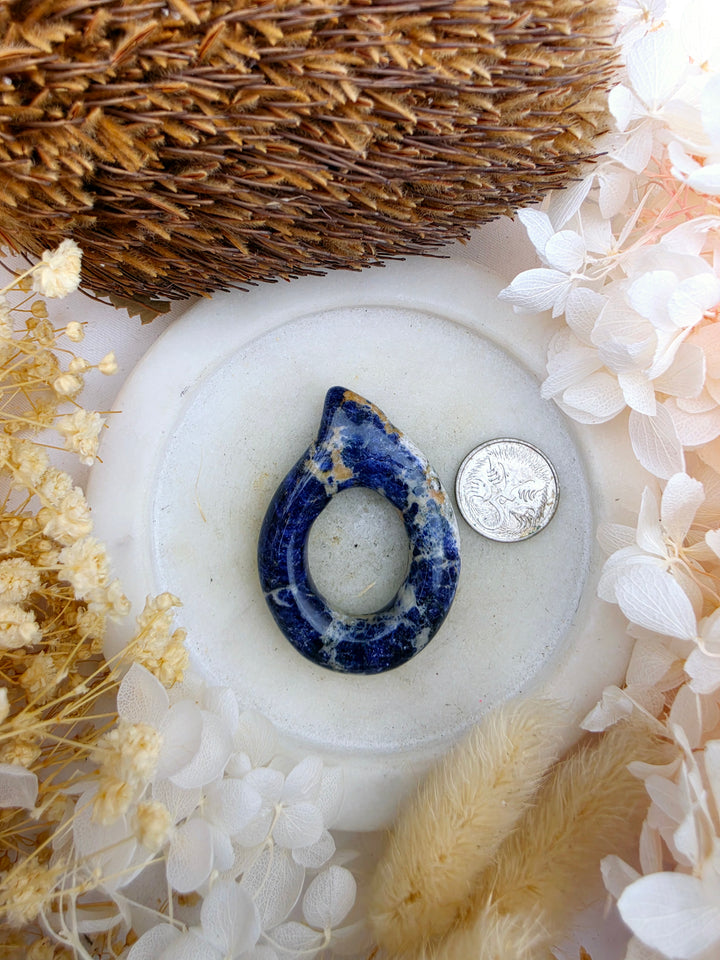 Sodalite Tear Drop Pendant