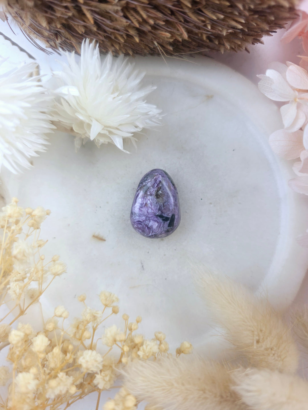 Charoite Tumbled Pendant