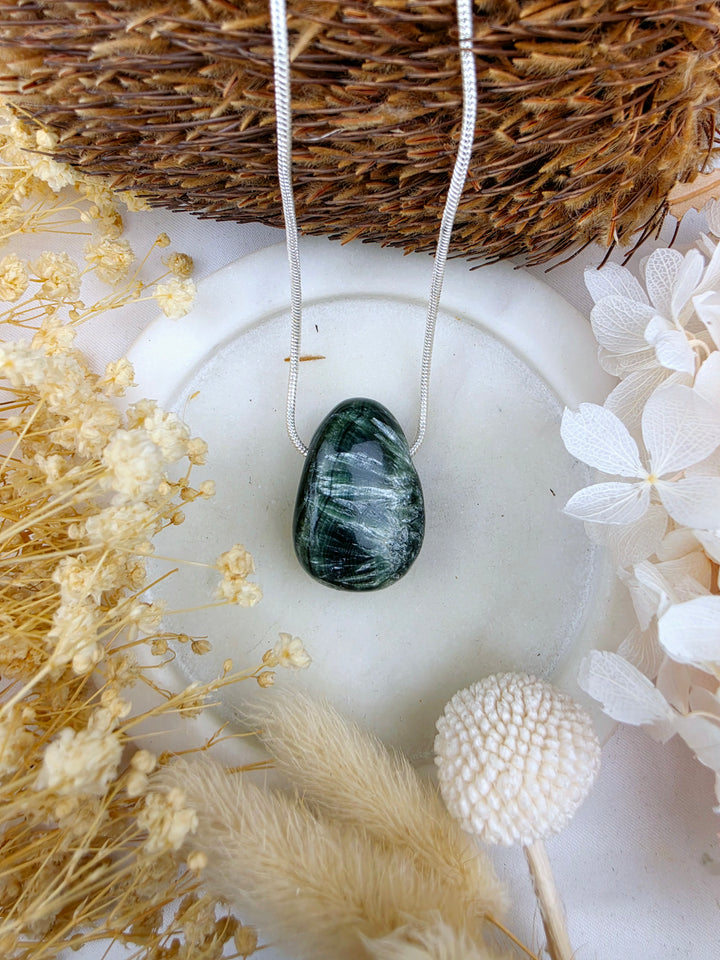 Seraphinite Pendant