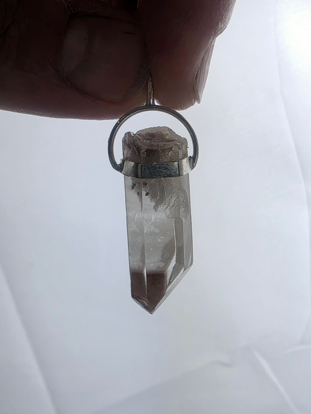 Lithium Quartz Phantom Pendant