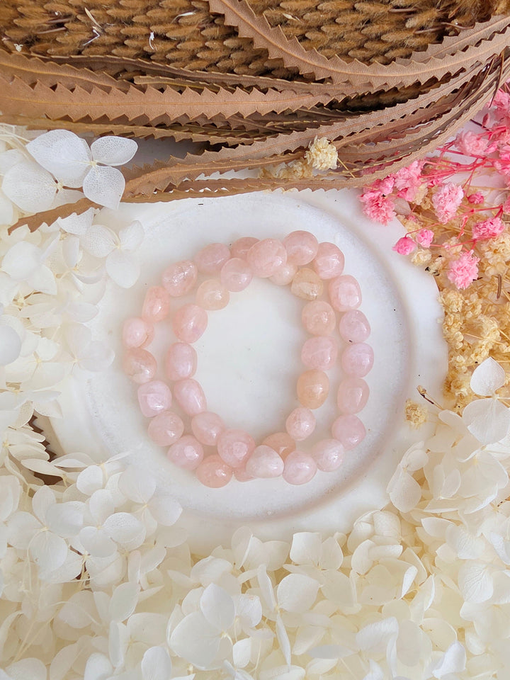 Morganite Bracelet - 8/10mm