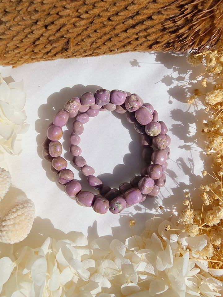 Phosphosiderite Bracelet - 6/8mm