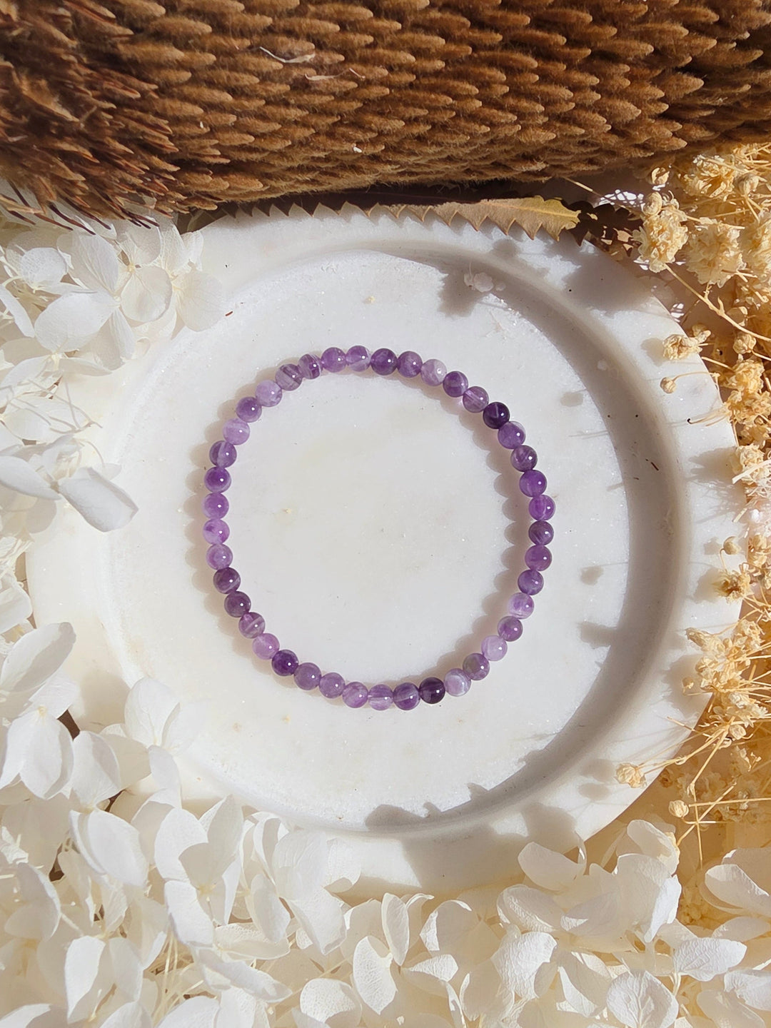 Amethyst Bracelet - 4mm