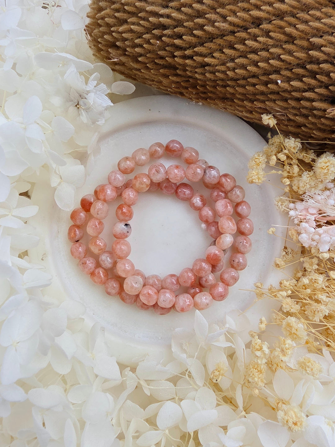 Sunstone Bracelet - 6mm