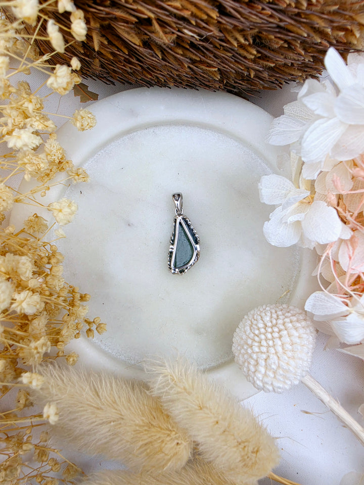 Indicolite (Blue) Tourmaline Silver Pendant