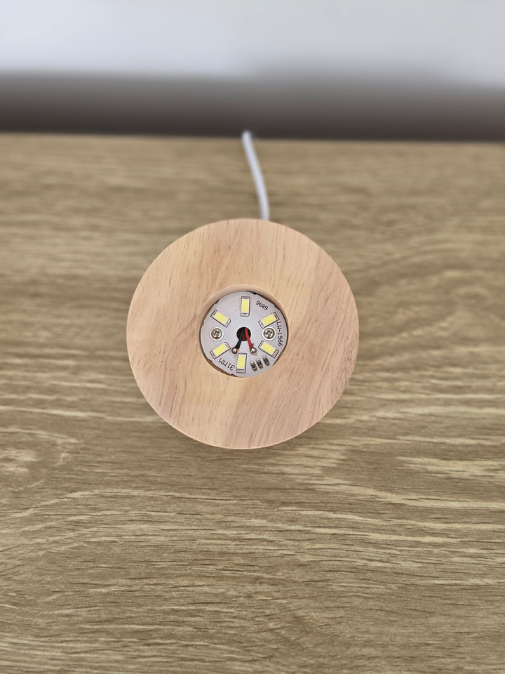 Light LED Wooden Stand - Medium
