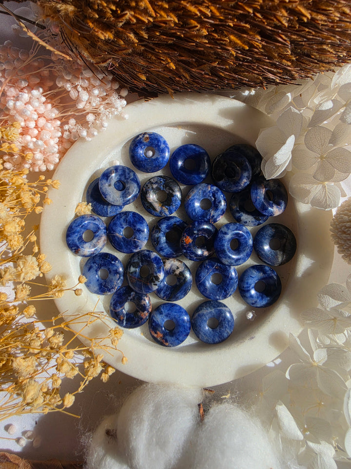 Sodalite Donut Pendant
