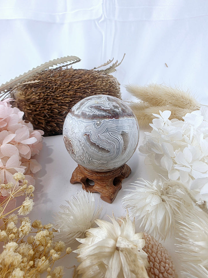 Mexican Agate Sphere