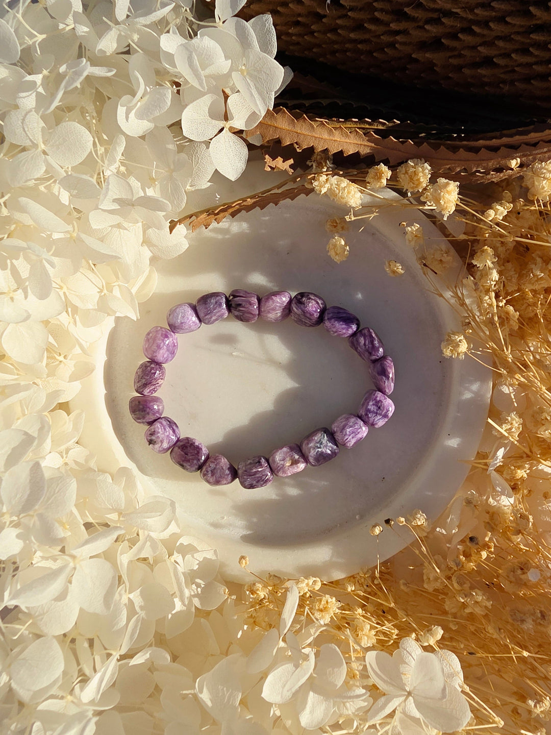 Charoite Bracelet - 6/10mm