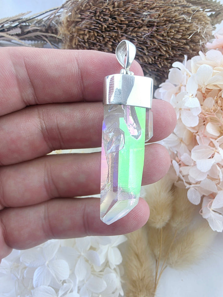 Angel Aura Silver Pendant