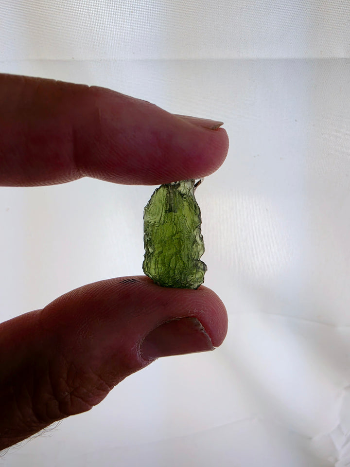 Moldavite Silver Pendant — Manifest & Transform