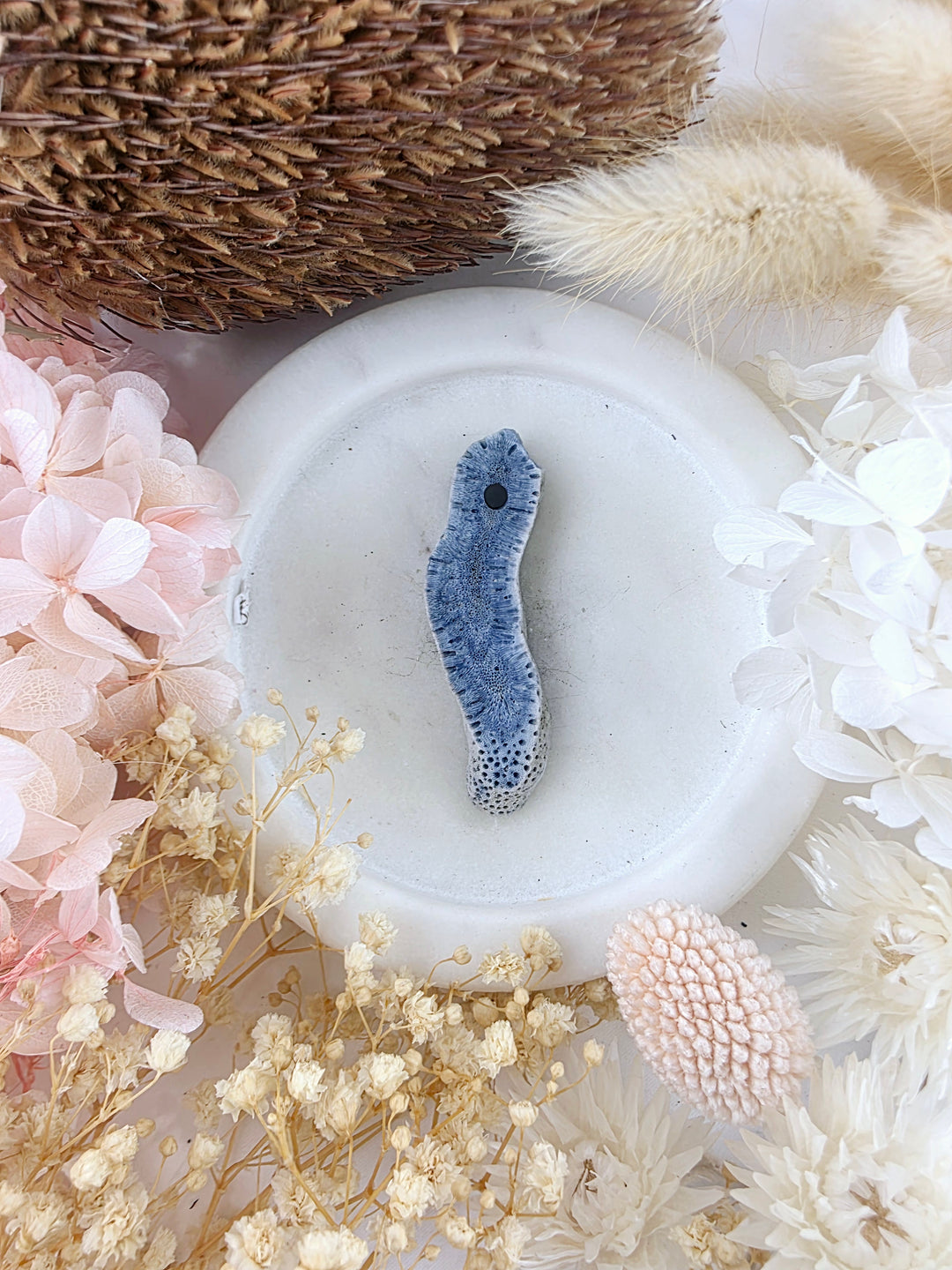 Blue Coral Pendant