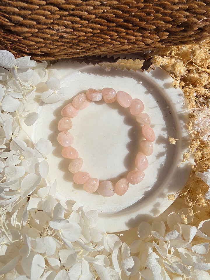 Morganite Bracelet - 8/10mm
