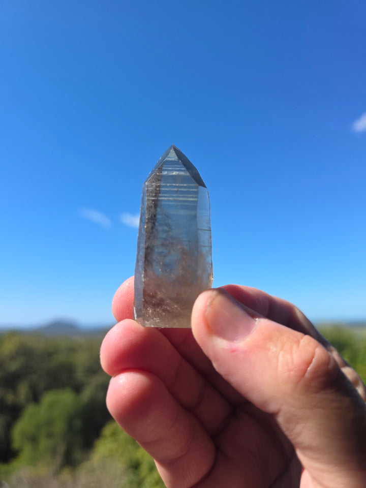 Lemurian Smoky Quartz Tower