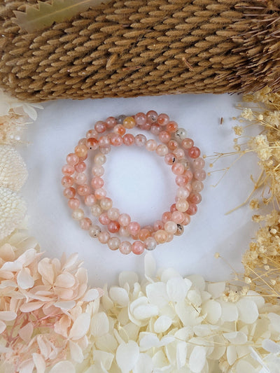 Sunstone Bracelet - 6mm — Here Comes the Sun