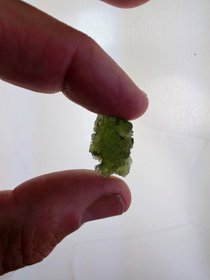 Moldavite Specimen — Manifest & Transform